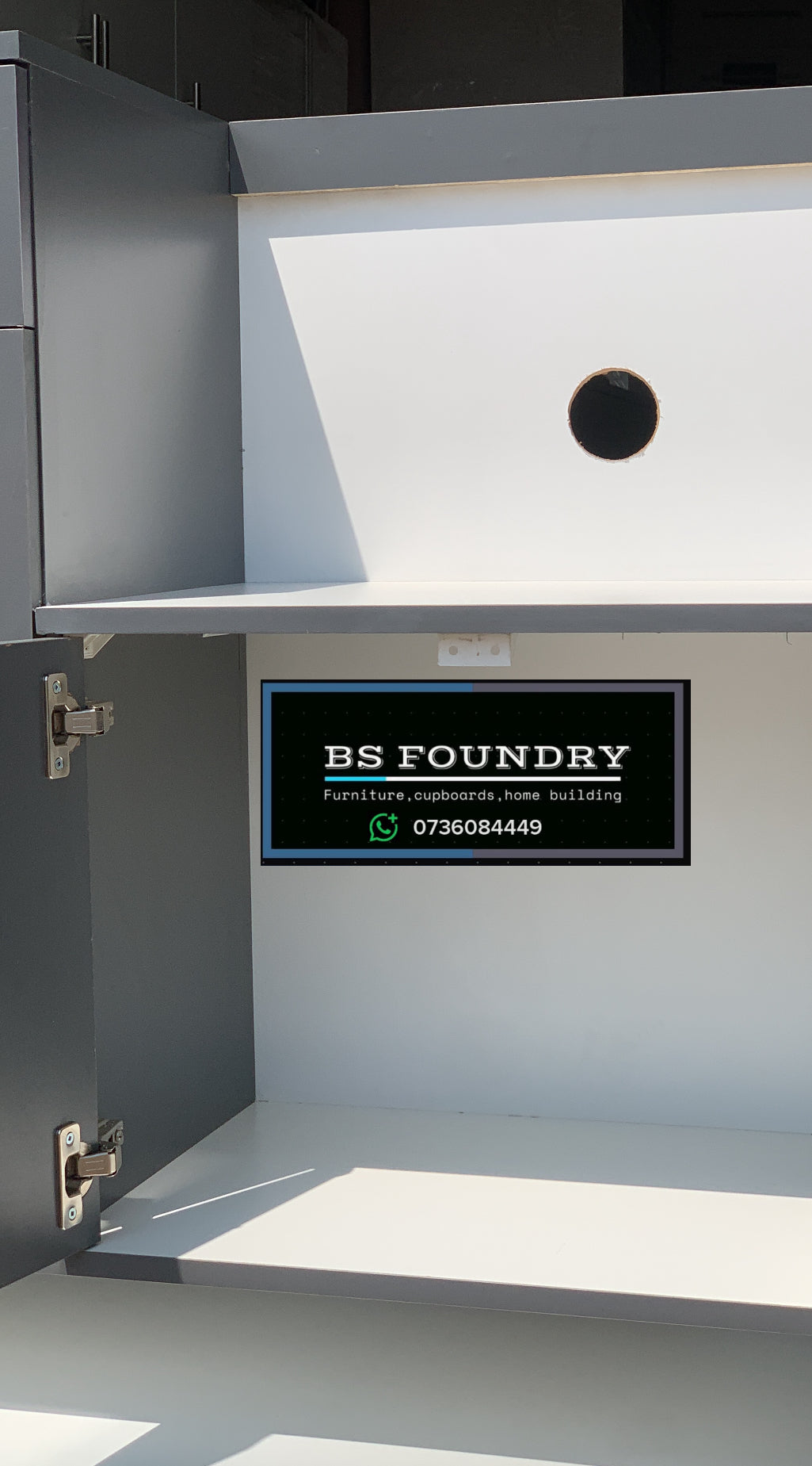 Oven stove or microwave cupboard 1260W 900H