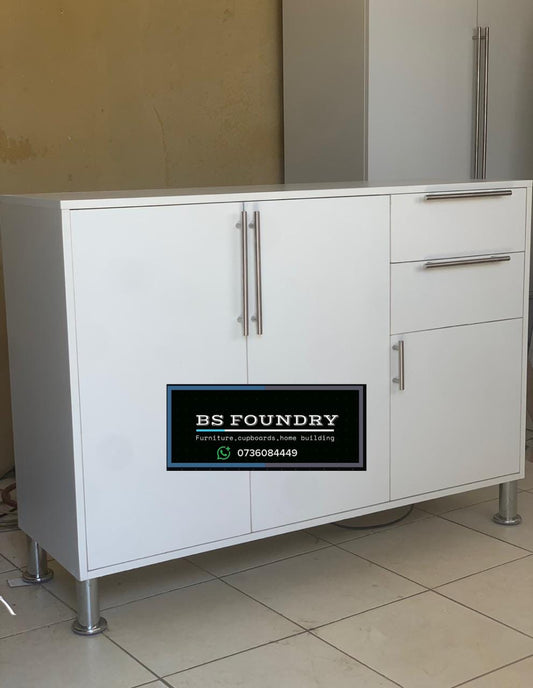 3 door cupboard with 2 drawers